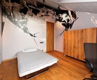 Design project of a private house: country house of a family man