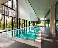Design project of a private house: country house of a family man