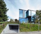 DesignofacountryhouseofglassandconcretebyLPArchitekten