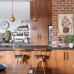 Design of a country house in a mixed style with elements of retro and industrial styles