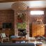 Design of a country house in a mixed style with elements of retro and industrial styles