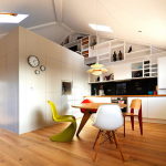 Functional loft for comfortable life and work in London