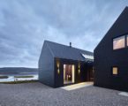 The House On The Creek`s Shore In Great Britain