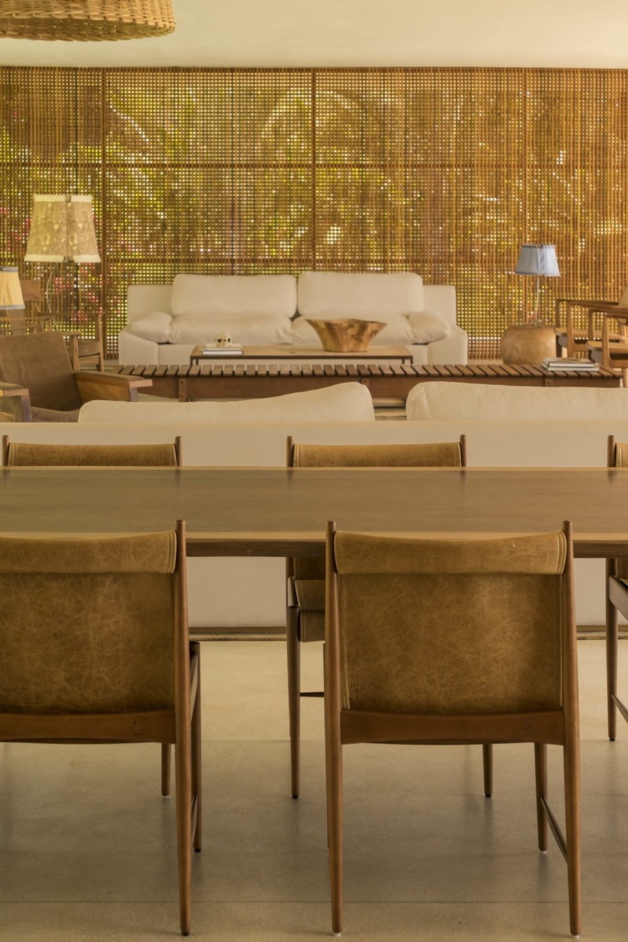 The residence in tropical style in Brazil - Interior 2