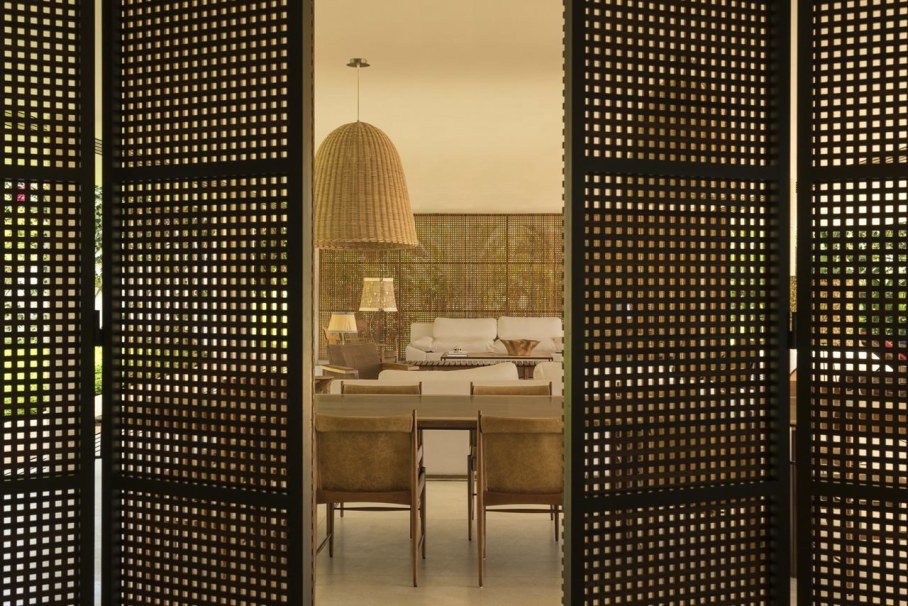 The residence in tropical style in Brazil - Interior