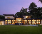 The restoration of the private residence in Chestnut Hill, Massachusetts