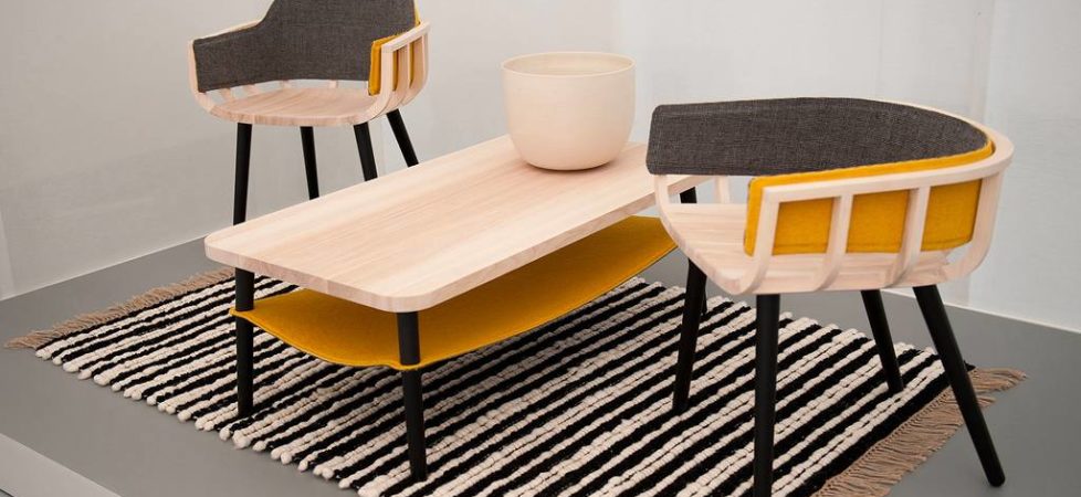 The Frame armchair from the studio Notion