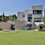 The modern five bedroom house in Madrid