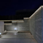 The modern five bedroom house in Madrid