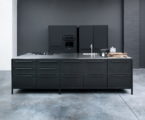 The practical kitchen of stainless steel from Vipp