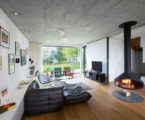 Modern Design Of Double View House in Bratislava, Slovakia