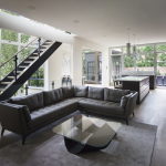 The cozy house with the garden in Ottawa city from the Kariouk Associates studio