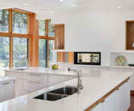 The restoration of the private residence in Chestnut Hill, Massachusetts