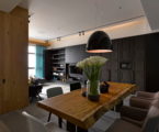 ModernThree RoomApartmentFromGannaDesignStudioInTaipei,Taiwan