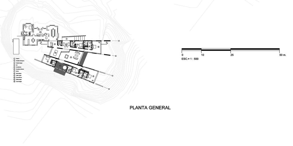 Rumilahua House Villa Among Volcanos In Ecuador, From Emilio Lopez Herrera и Luis Lopez - Plan