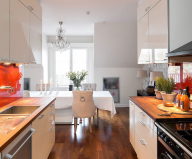 The apartment in Sweden as an example of the Scandinavian style