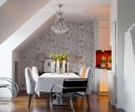 The apartment in Sweden as an example of the Scandinavian style