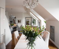 The apartment in Sweden as an example of the Scandinavian style