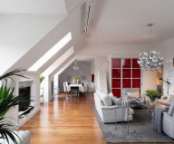 The apartment in Sweden as an example of the Scandinavian style