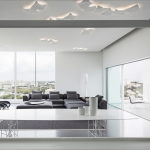 The penthouse from the Pitsou Kedem studio in Tel Aviv, Israel