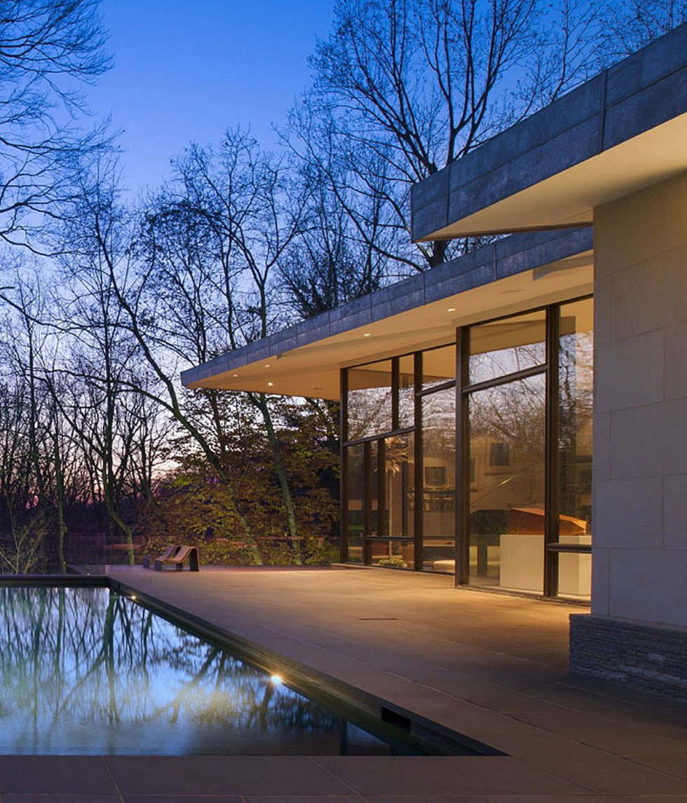 Difficult Run Family House Reconstruction in Virginia Upon The Project Of Robert M. Gurney Architect 22