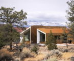 Original Project Of The House In Capitol Reef National Park From Imbue Design Bureau