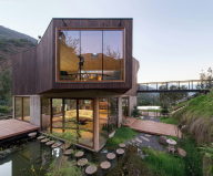Private Country House Casa El Maqui At The Root Of Mountain In Chile From GITC Arquitectura Studio