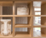 The studio for an architect in the garage from the Ruetemple