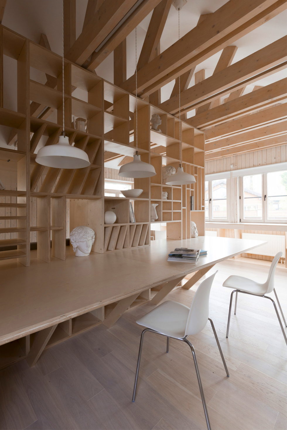 The studio for an architect in the garage from the Ruetemple 7