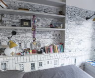 An apartment, also known as Victor Hugo, in Paris by designer Camille Hermand