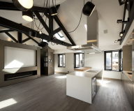 Luxury attic apartment in Paris from the MYSPACEPLANNER studio