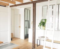 Modern Apartment Instead Of Attic Premises In Paris From Atelier DCCP Architectes