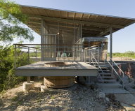 The House Made Of Aluminum Trailer In Texas From Andrew Hinman Architecture