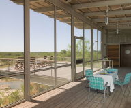 The House Made Of Aluminum Trailer In Texas From Andrew Hinman Architecture