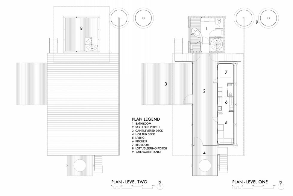 The House Made Of Aluminum Trailer In Texas From Andrew Hinman Architecture - Plan 1