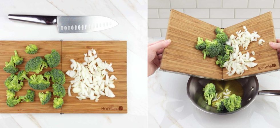 Bambleu A Fold Out Cutting Board With Outstanding And Stylish Design