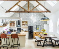 Transforming of the monastery into a house by the project of the Evolution Design studio