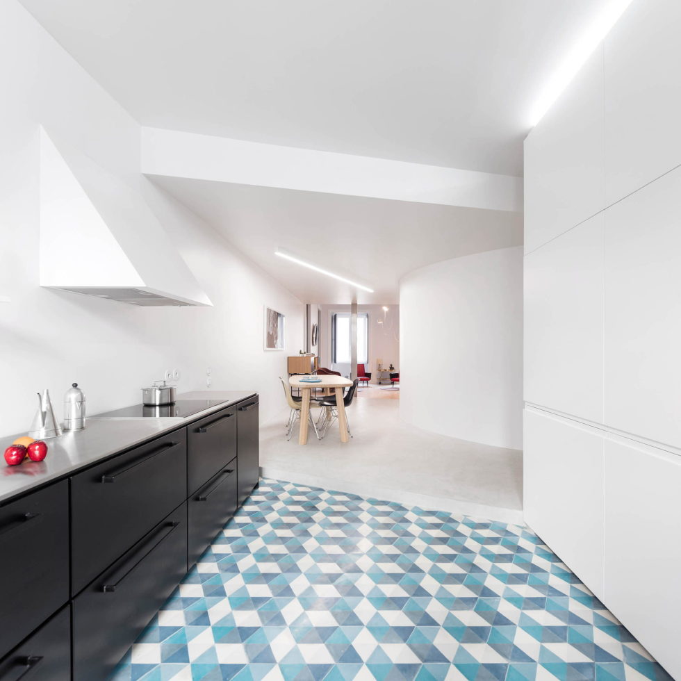 Chiado Apartments Seamless Day Spaces by Fala Atelier 19