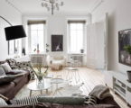 Scandinavian Interior Style A Spacious Flat In Goteborg 1