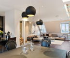 The apartment of 150 square meters on the attic in Stockholm 2