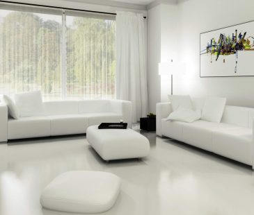 Living Room White Curtains Ideas