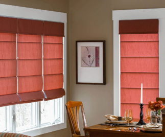 Living room curtains Roman style 6