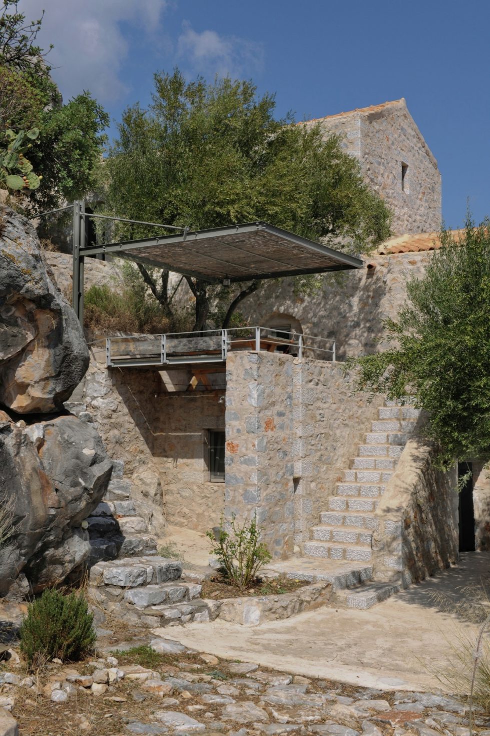 Mani Tower House In Greece From Z-level Studio 8