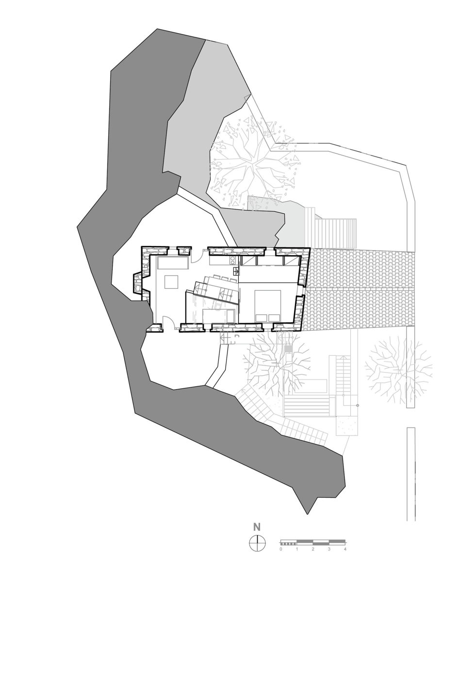 Mani Tower House In Greece From Z-level Studio Plan 2