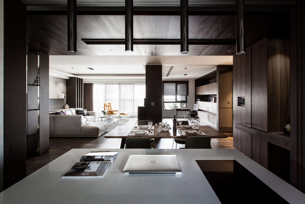 Modern Apartments In The Minimalism Style At Taiwan 13