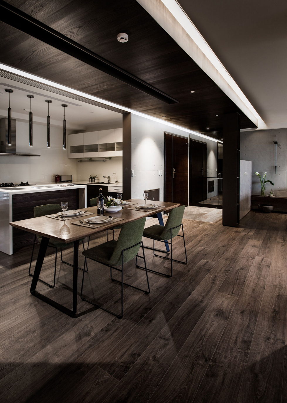Modern Apartments In The Minimalism Style At Taiwan 15