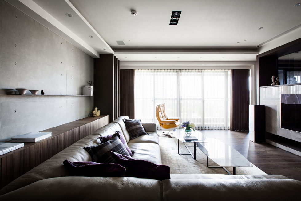 Modern Apartments In The Minimalism Style At Taiwan 4