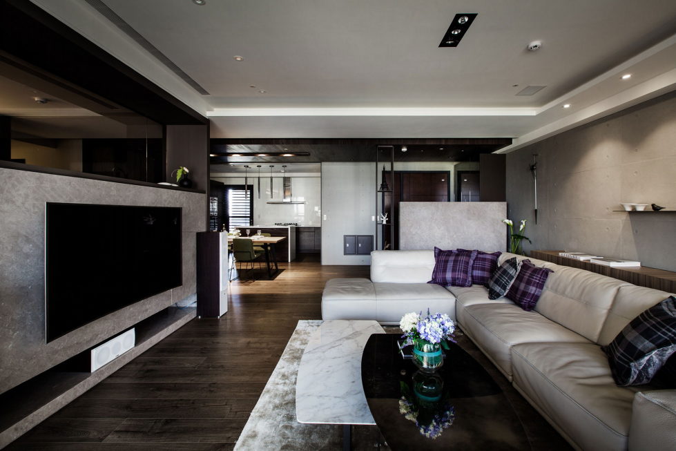 Modern Apartments In The Minimalism Style At Taiwan 7