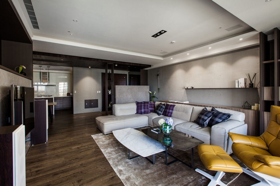 Modern Apartments In The Minimalism Style At Taiwan 8