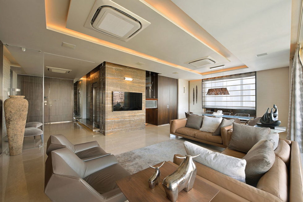 The Two-Storey Apartment In Mumbai The Project Of Space Dynamix Studio 4